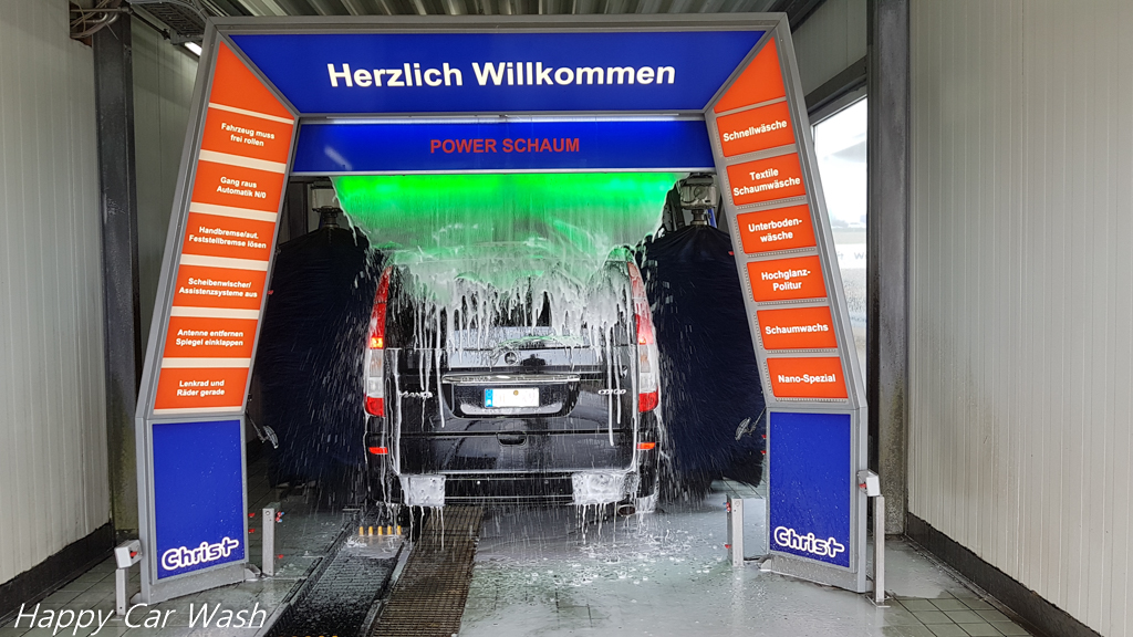HCW - Waschstrasse Fahrzeugpflege mit Power Schaum